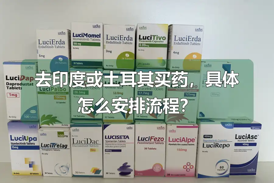 去印度或土耳其买药，具体怎么安排流程？